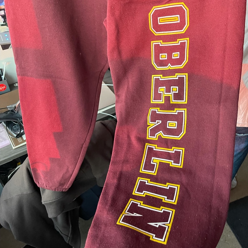 Mens Medium Oberlin Champion Sweat Joggers